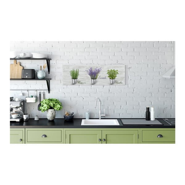 Slika Styler Canvas Shabby Herbs, 27 x 75 cm-image-1