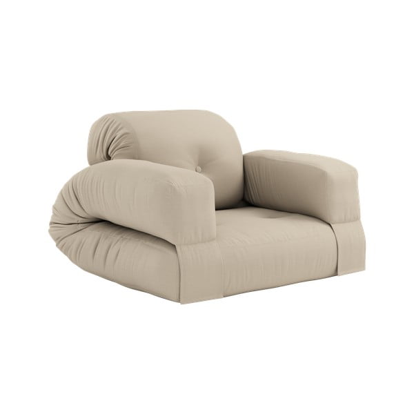 Bež sklopiva fotelja pogodna za eksterijer Karup Design Design OUT ™ Hippo Beige