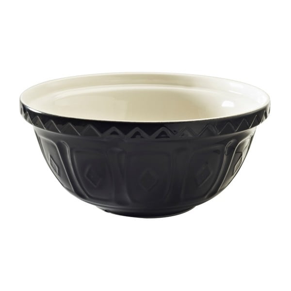 Crna zemljana zdjela Mason Cash, ⌀ 29 cm