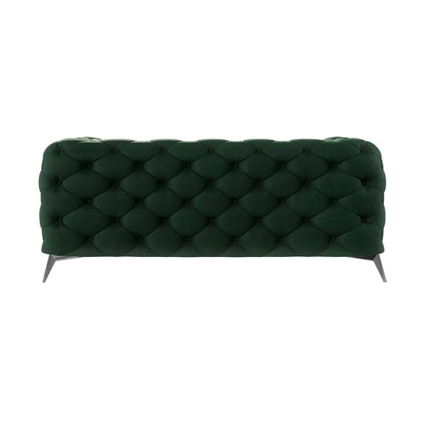Tamno zelena baršunasti sofa 185 cm Chelsea – Ropez-image-2