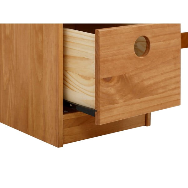 Radni stol od masivnog bora 50x100 cm Alpi – Støraa-image-3