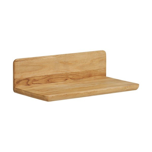 Polica od punog hrasta u svijetloj prirodnoj boji 40 cm Salina – House Nordic