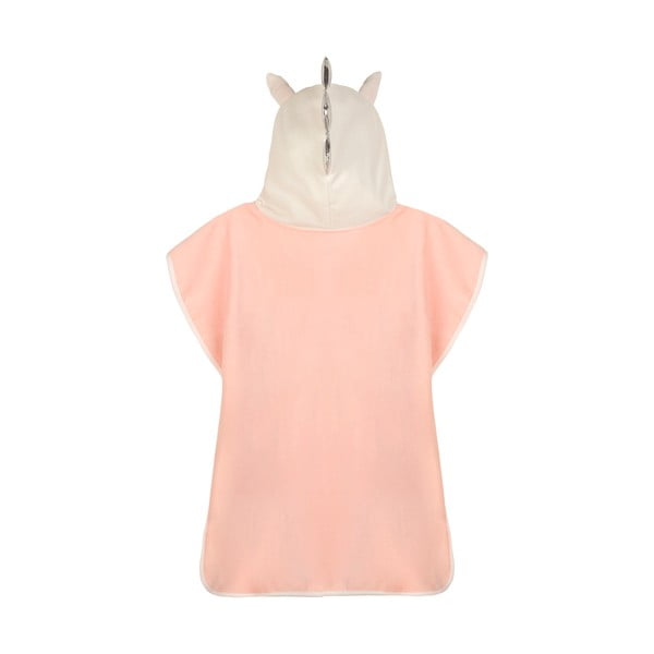 Ružičasti pamučan dječji pončo Lola – Good Morning