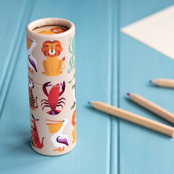 Set od 12 mini bojica Rex London Colorful Creatures-image-1