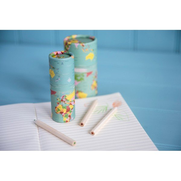 Set od 12 bojica Rex London World Map-image-3