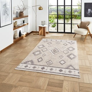 Bež periv tepih od mješavine pamuka 152x230 cm Whisper – Think Rugs