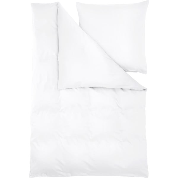 Bijela posteljina od pamučnog satena 200x135 cm Comfort - Westwing Collection