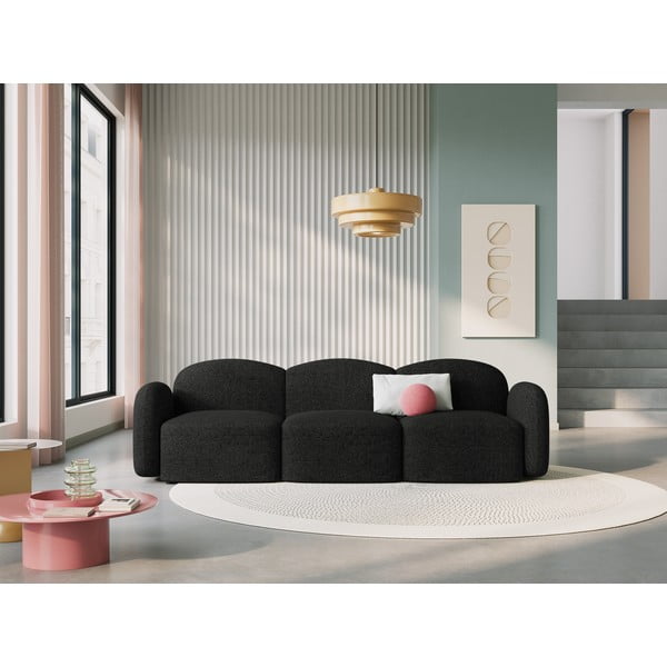 Crna sofa 272 cm Blair – Micadoni Home-image-1