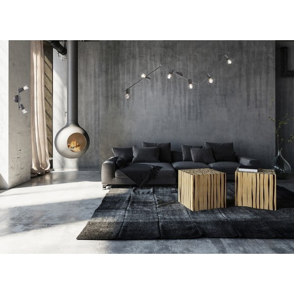 Crni reflektor 8x25 cm Ran – Fischer & Honsel-image-1