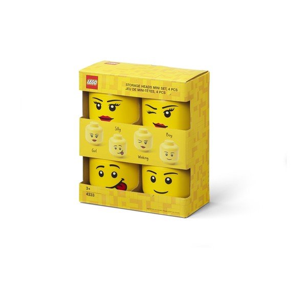 Plastične dječje kutije za pohranu u setu od 4 kom Multi-Pack - LEGO®-image-3