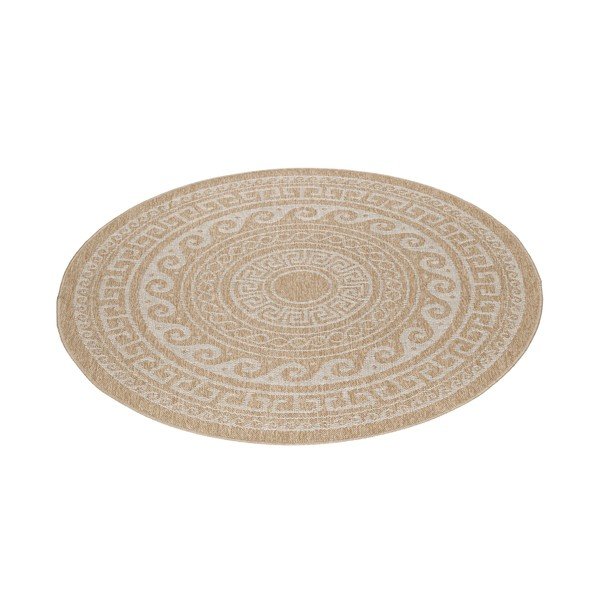 Bež okrugao unutarnji i vanjski tepih ø 200 cm Comilla – Ayyildiz Carpets-image-2
