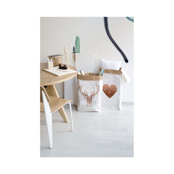 Torba izrađena od recikliranog papira Really Nice Things Copper Deer-image-1