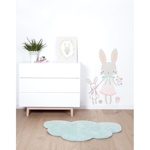 Dječja naljepnica 58x90 cm Little Miss Rabbit – Lilipinso-image-2