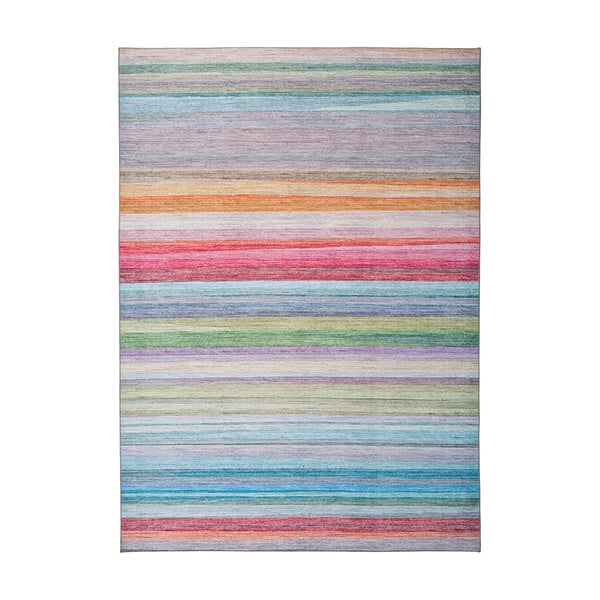 Šareni prugasti tepih s visokim udjelom pamuka Universal Exclusive, 160 x 115 cm