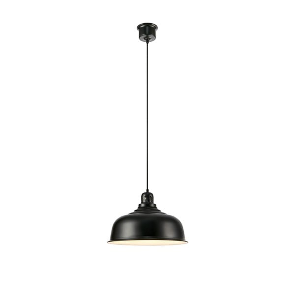 Crna viseća lampa s metalnim sjenilom 37x37 cm Port - Markslöjd