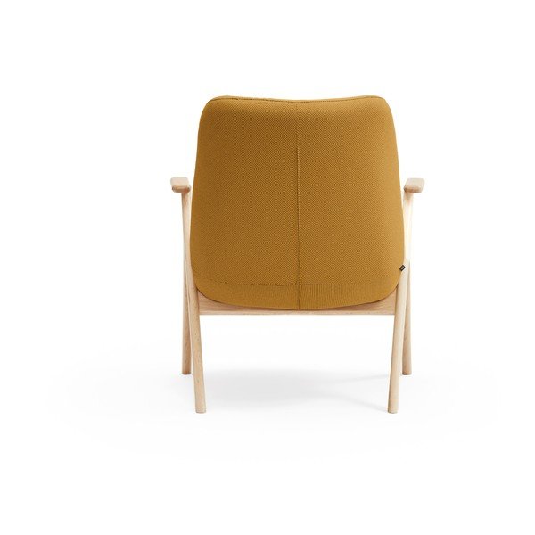 Senf žuta fotelja Dins – Teulat-image-3