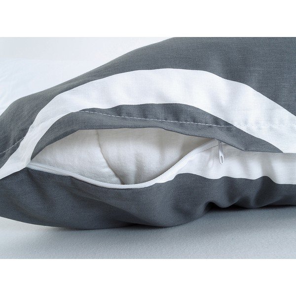 Siva posteljina za krevet za jednu osobu od krepa 140x200 cm Top Class – B.E.S.-image-3