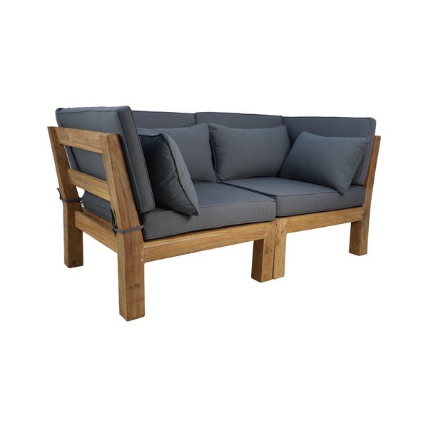 Vrtna sofa od tikovine Aruba - HSM collection-image-2