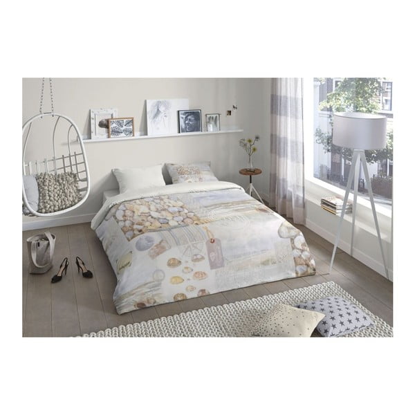 Pamučna posteljina s printom Dobro jutro Abel, 200 x 200 cm-image-1