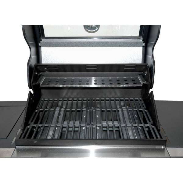 Mobilni plinski roštilj Cattara Window 3+1-image-1