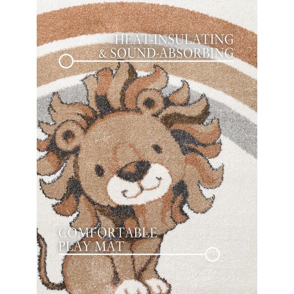 Krem dječji tepih 160x230 cm Roar like a Lion Rainbow Party – Villeroy&Boch-image-3