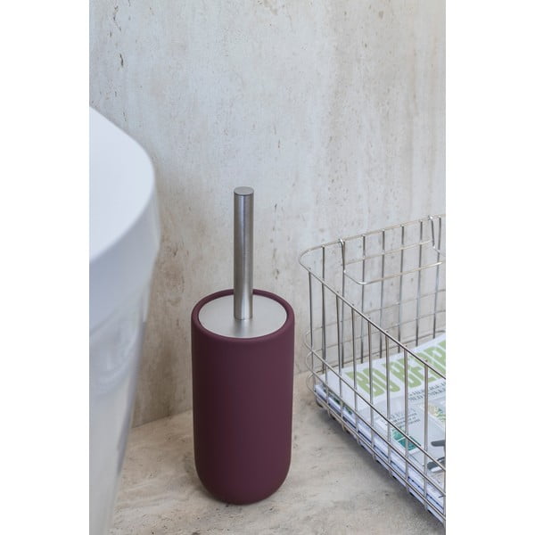 Tamno ljubičasta keramička WC četka Lotus Play – Mette Ditmer Denmark-image-1