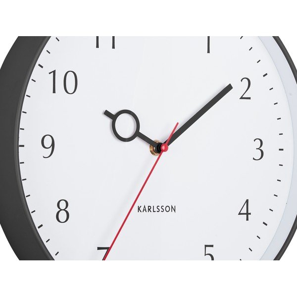 Zidni sat ø 30 cm Loupe – Karlsson-image-1
