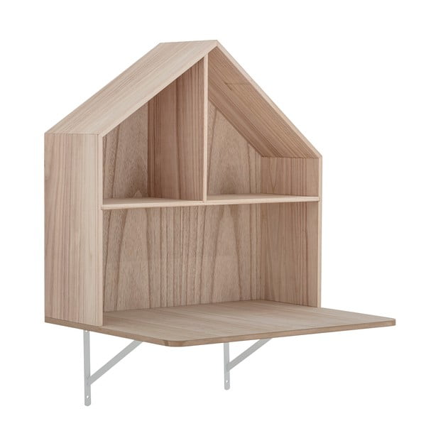 Dječji zidni regal od pune paulovnije 61x61 cm Lai - Bloomingville Mini-image-2