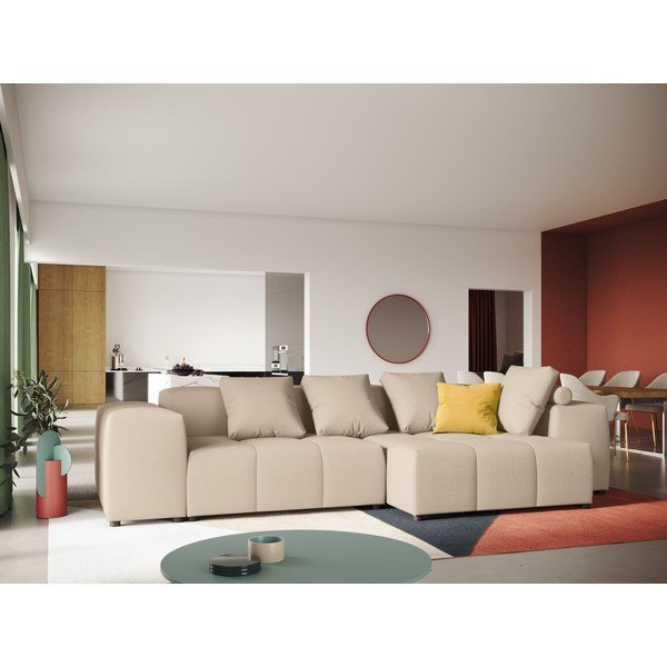 Bež kutna garnitura (varijabilna) Rome - Cosmopolitan Design-image-1