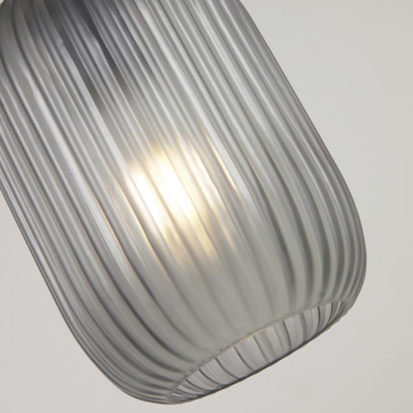 Stropna lampa zlatne boje sa staklenim sjenilom ø 12 cm Hestia - Kave Home-image-2