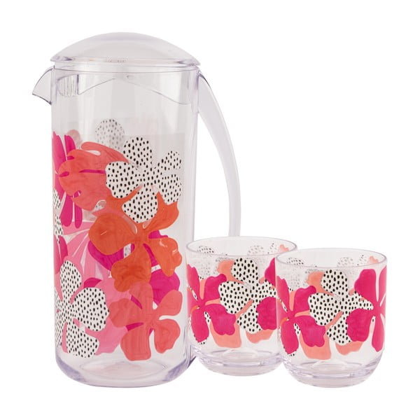 Pink-narančani piknik Pickight Navaga, 2 l-image-2