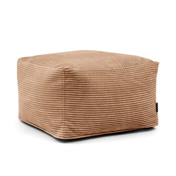 Smeđa vreća za sjedenje od samta Softbox MooG – SLOWDOWN