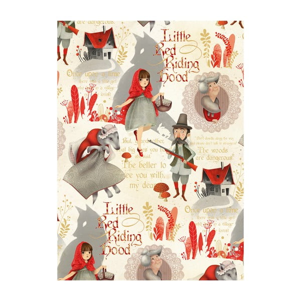 Notes s olovkom 192 stranica Little Red Riding Hood – Kartos-image-2