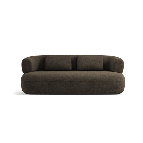 Smeđa sofa od bouclé tkanine 178 cm Jenny – Micadoni Home