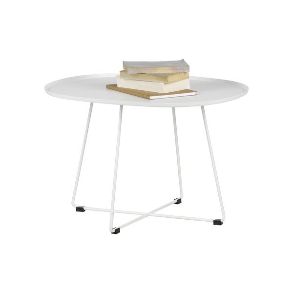 Bijeli stolić za kavu WOOOD Otis-image-1