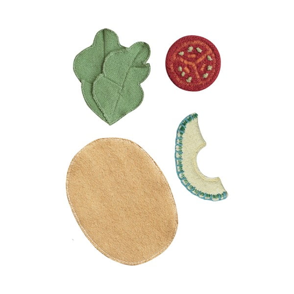 Set dječje hrane za igru Veggie Taco – Lorena Canals