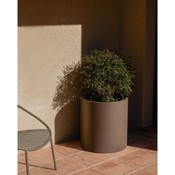 Betonska ukrasna tegla za cvijeće ø 52 cm Aiguablava – Kave Home-image-1