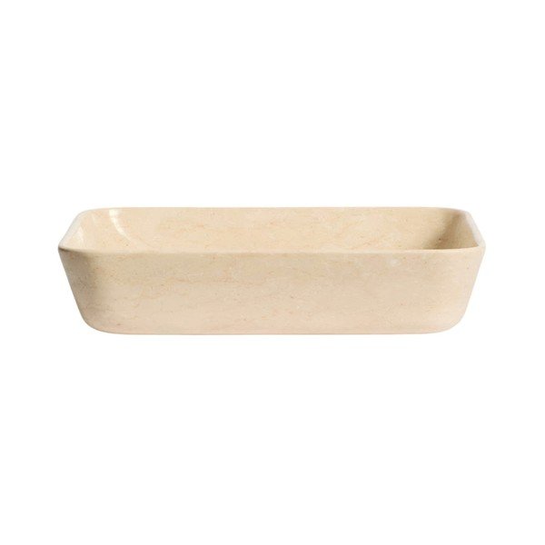 Bež kameni umivaonik 55x35 cm Darnen – Kave Home