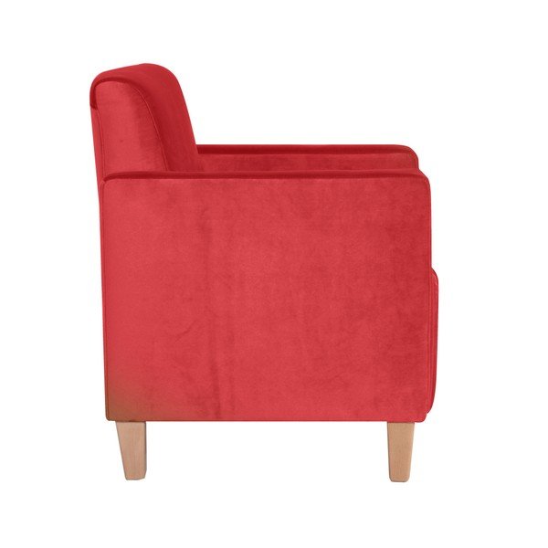 Crvena fotelja Max Winzer Milla Velvet-image-3