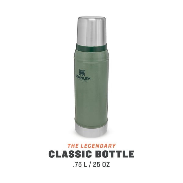 Zelena termosica od nehrđajućeg čelika 750 ml Legendary Classic Hammer Tone Green – Stanley-image-3