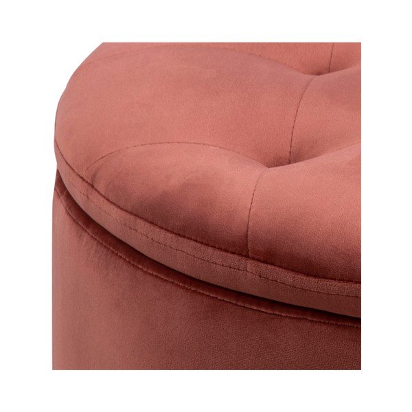 Koraljno rozi podnožnik baršun Actona Retina, 60 cm-image-3