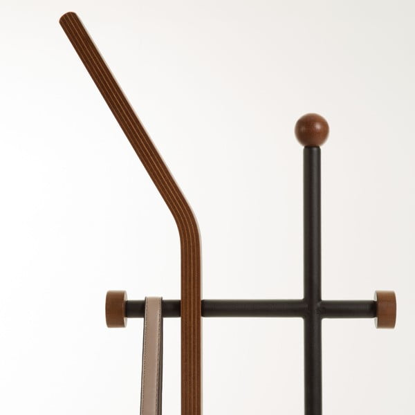 Vješalica u dekoru od oraha Kave Home Magali-image-2