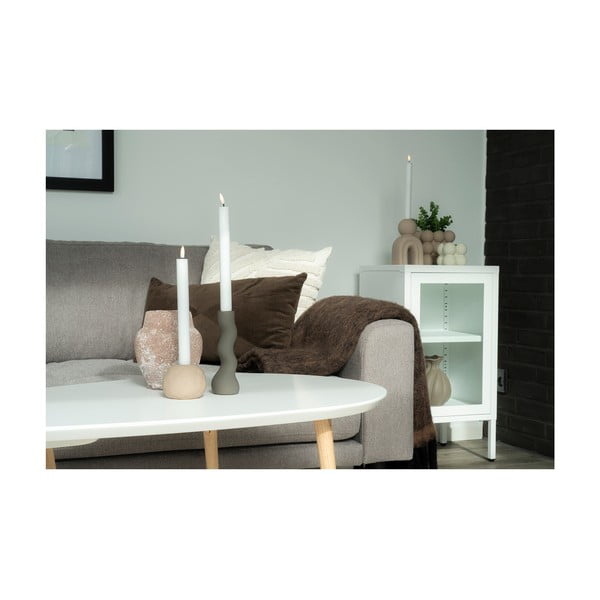 Bijela metalna vitrina 38x70 cm Dalby – House Nordic-image-4