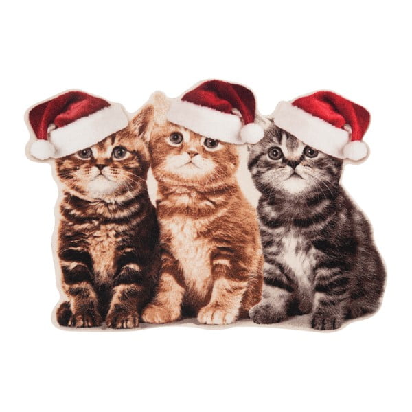 Zala Living Christmas Cats Contour prostirka, 45 x 64 cm