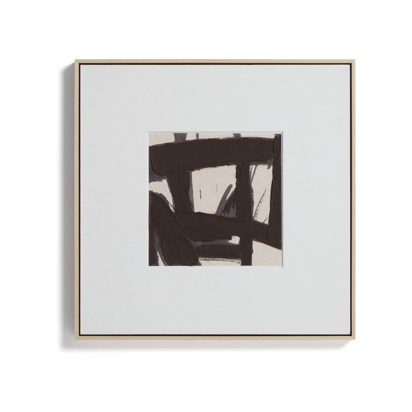 Ručno oslikana slika s okvirom/na platnu 60x60 cm Arilan – Kave Home-image-3