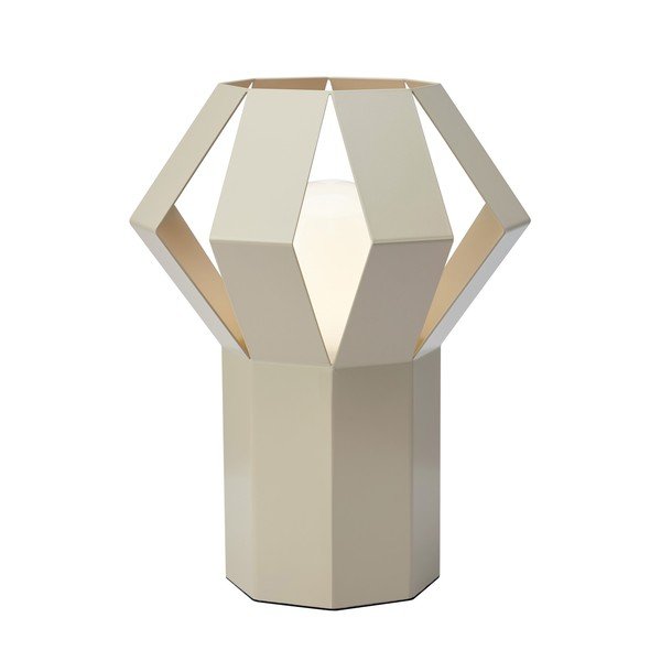 Bež metalna stolna lampa s metalnim sjenilom (visina 27 cm) Octa – Markslöjd