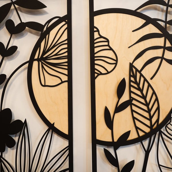 Metalni zidni ukras 29x68 cm Meadow - Wallity-image-2