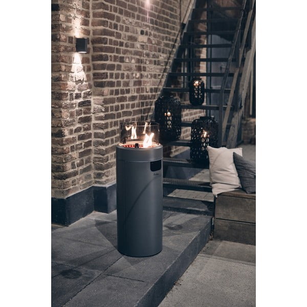 Sivi plinski kamin ENDERS Nova LED L-image-3