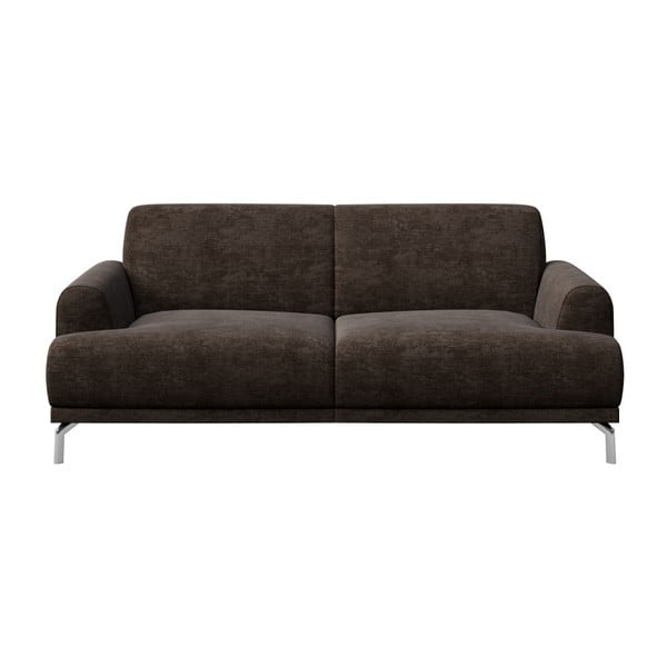Tamnosmeđa sofa MESONICA Puzo, 170 cm