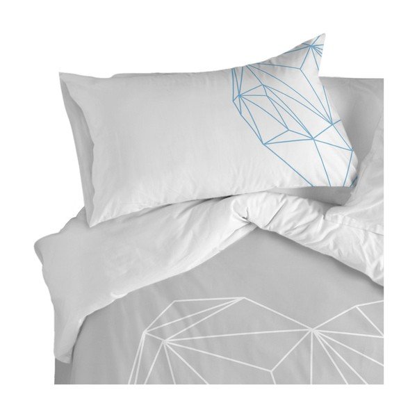 Set od 2 pamučne jastučnice Blanc Heart, 50 x 75 cm-image-3